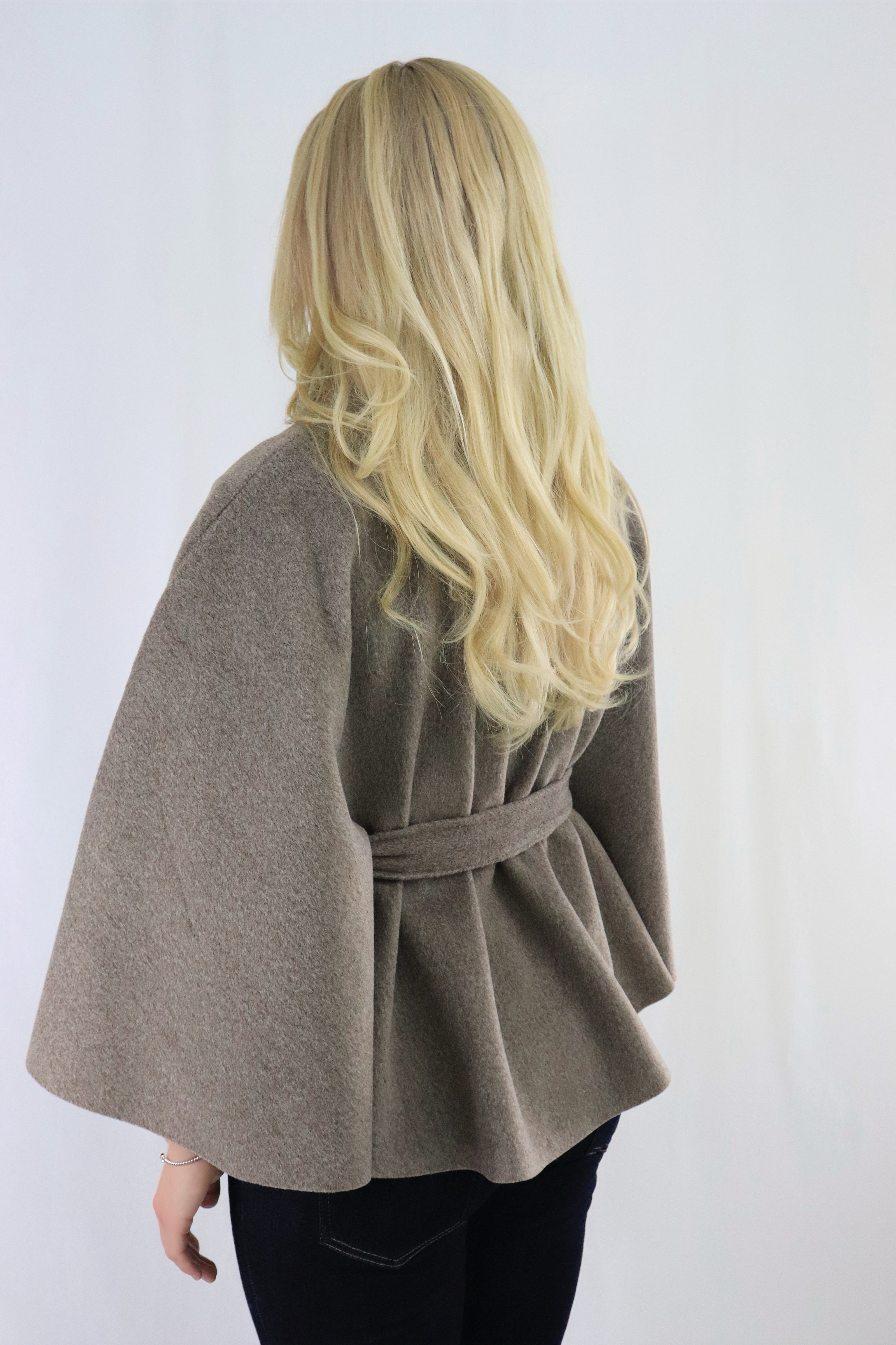 Lova ponchojacka - Taupe