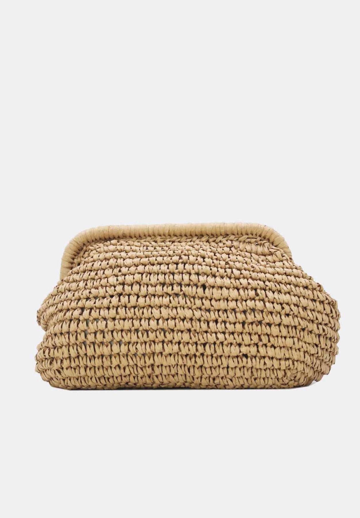 Flätad Clutch - Natur