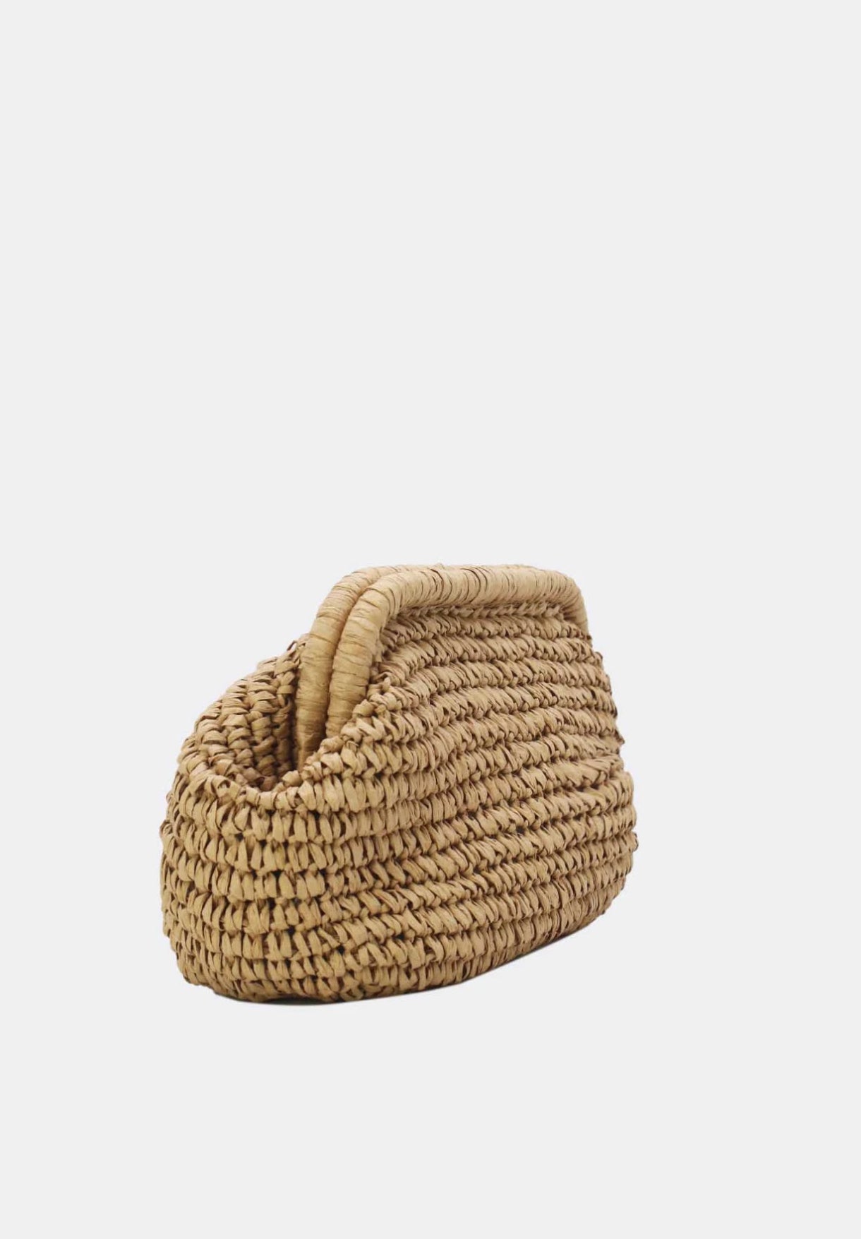 Flätad Clutch - Natur