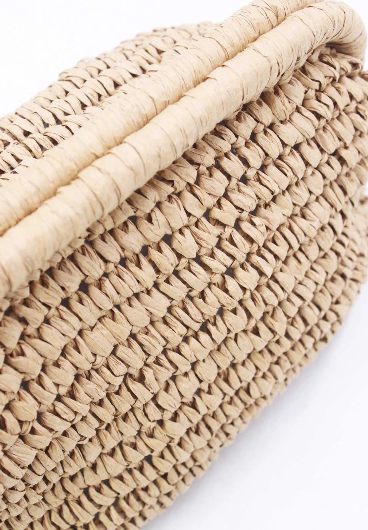Flätad Clutch - Natur