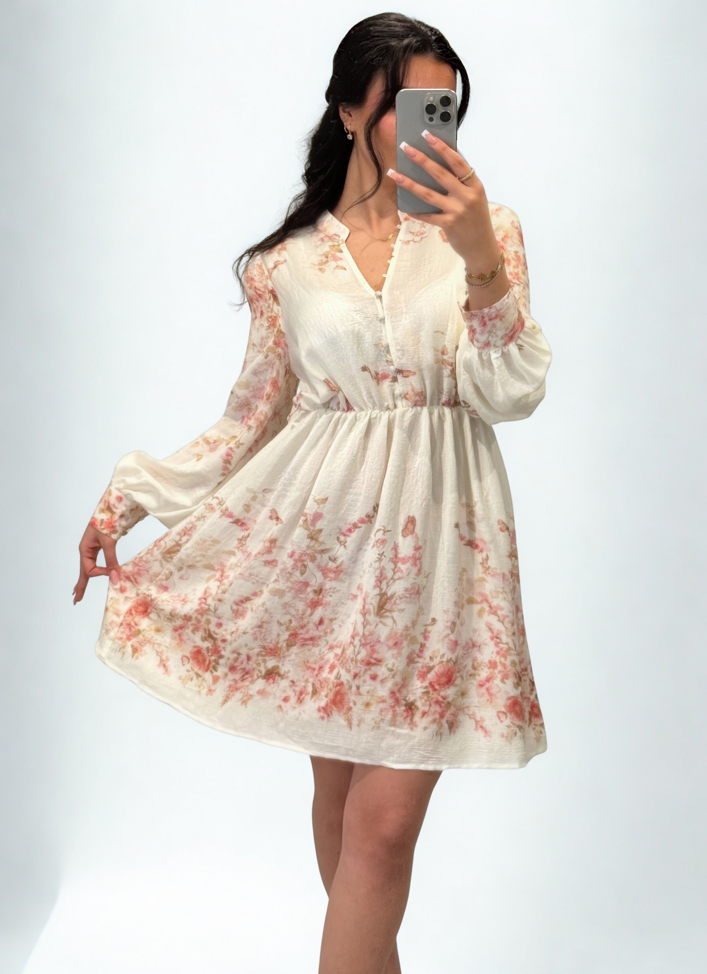Dream dress - Blommönstrad