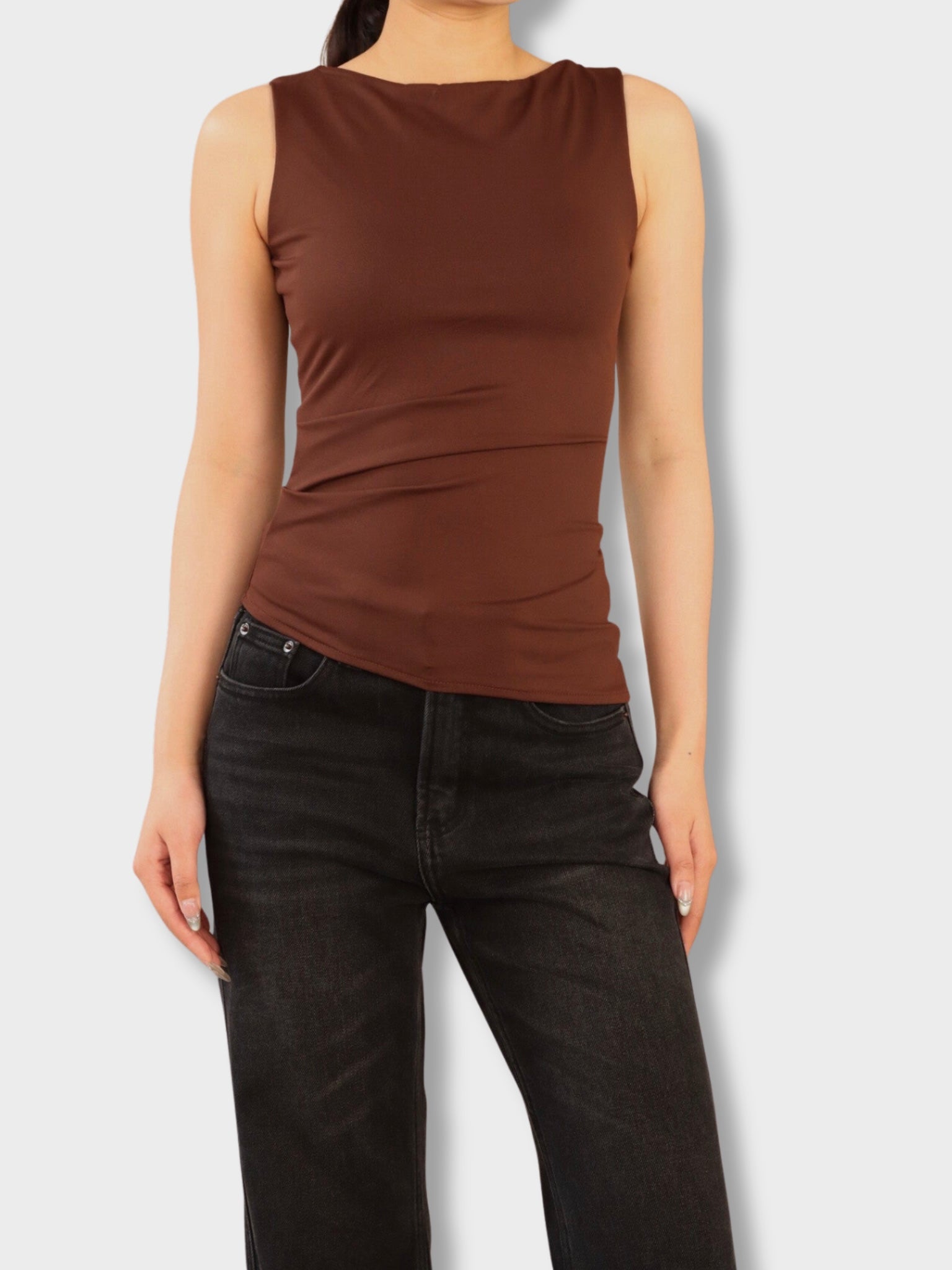Asymmetrisk topp - Choklad