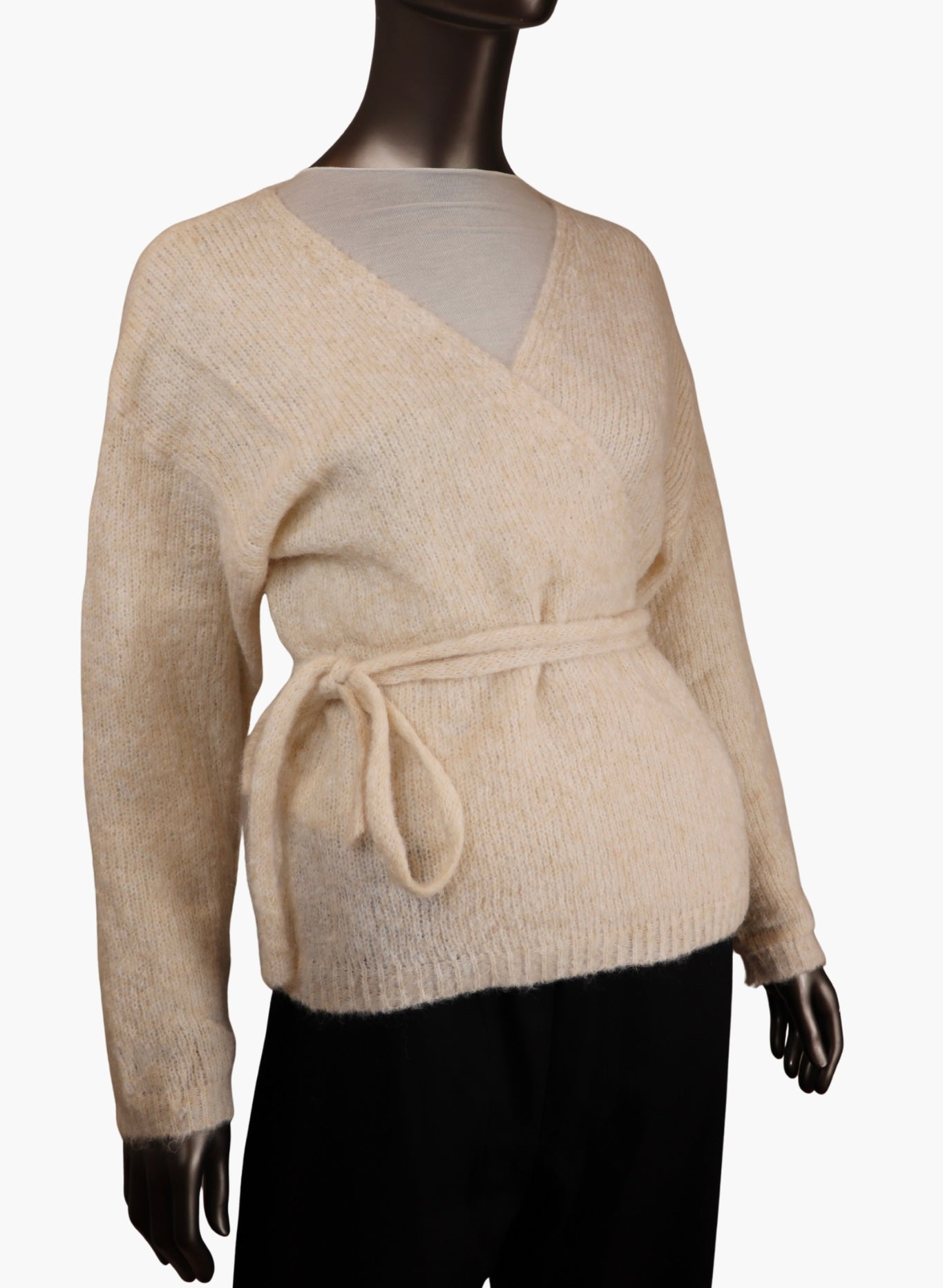 Wrap cardigan - Beige
