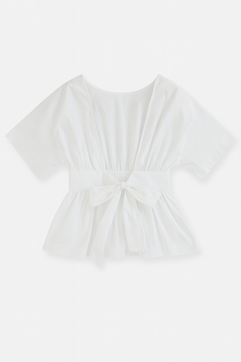 Open Back Tie Top - Vit