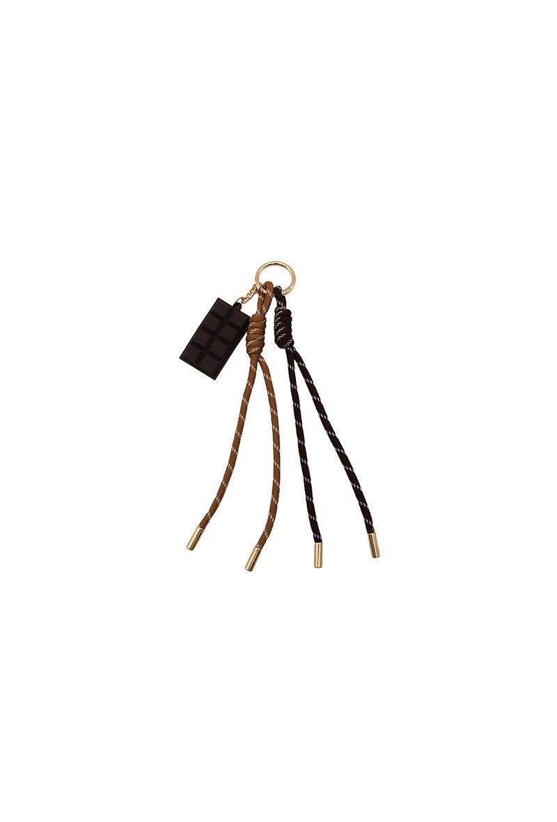 Chocolate bar keychain