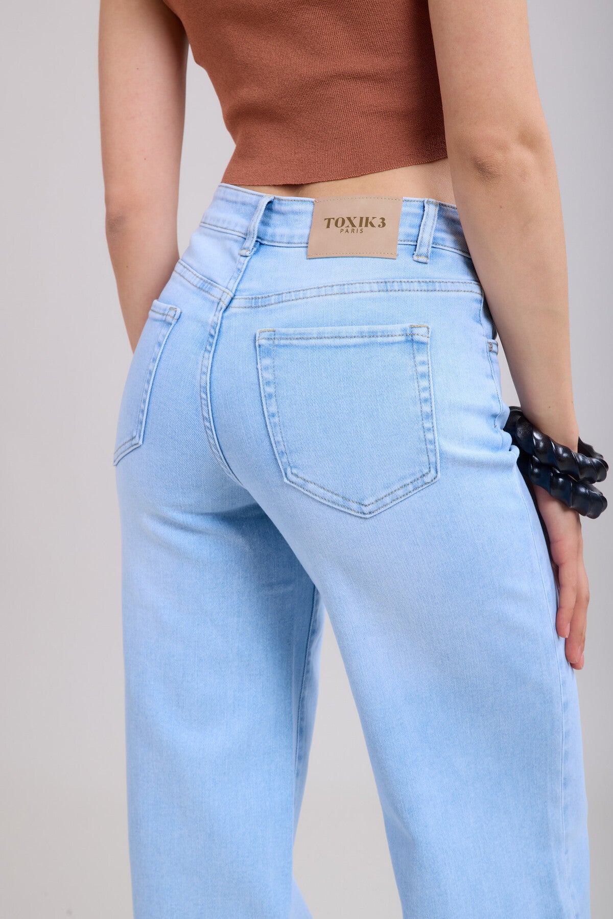 Wide Fit Jeans - Ljus denim