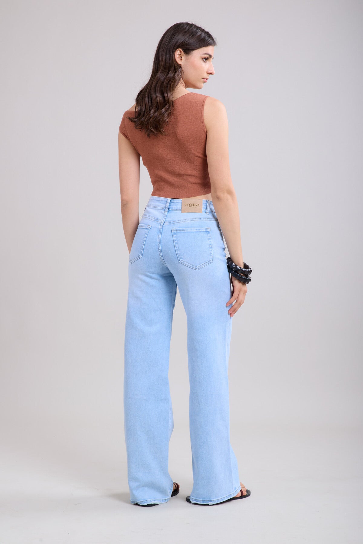 Wide Fit Jeans - Ljus denim